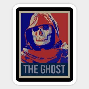 The Ghost Poster! Sticker